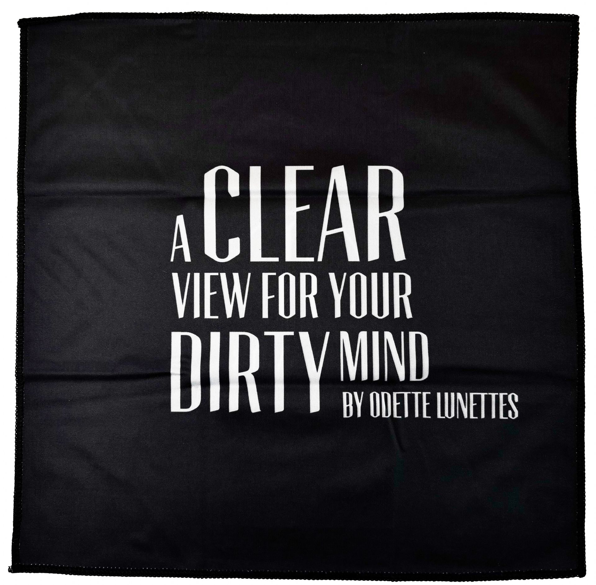 Lens Cloth Dirty Mind // Odette Lunettes