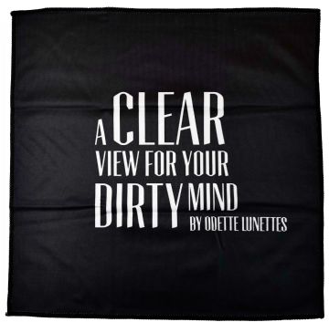 Lens Cloth Dirty Mind // Odette Lunettes